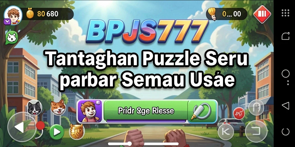Screenshot gameplay BPJS777 menampilkan tantangan puzzle yang menarik.