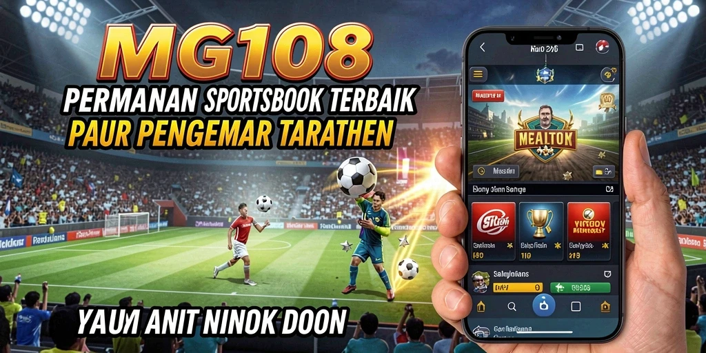 Tampilan menarik dan seru dari gameplay Sportsbook di MG108.
