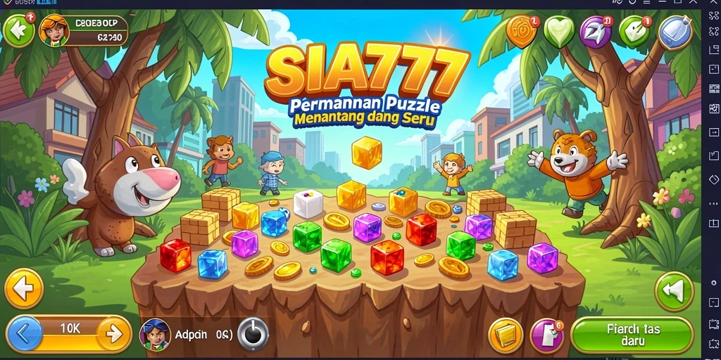 Gameplay menantang pada SIA777 dengan berbagai teka-teki menarik.
