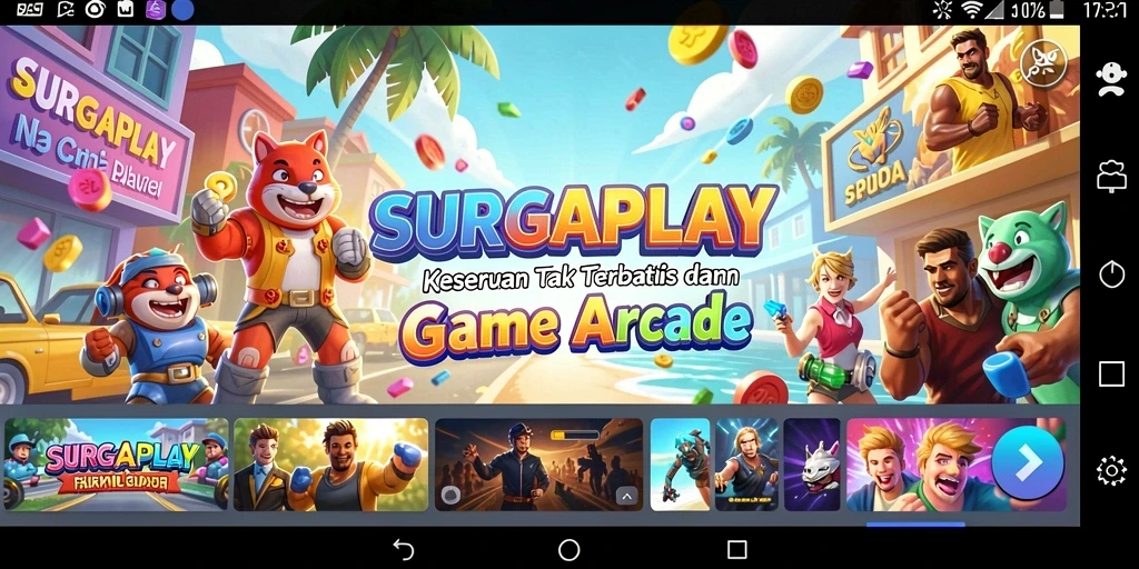 Tampilan menarik dari gameplay SURGAPLAY yang penuh aksi.